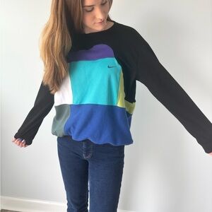 Nike Multicolor Block Sweatshirt